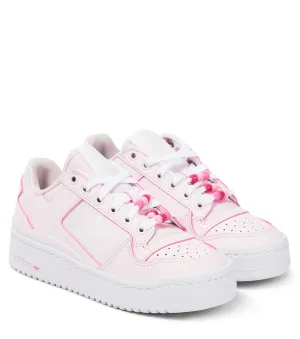 Adidas Originals Forum Bold Leather Sneakers, Pink