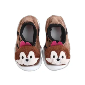 Baby Doll Sock Shoes - Brown Munchkin