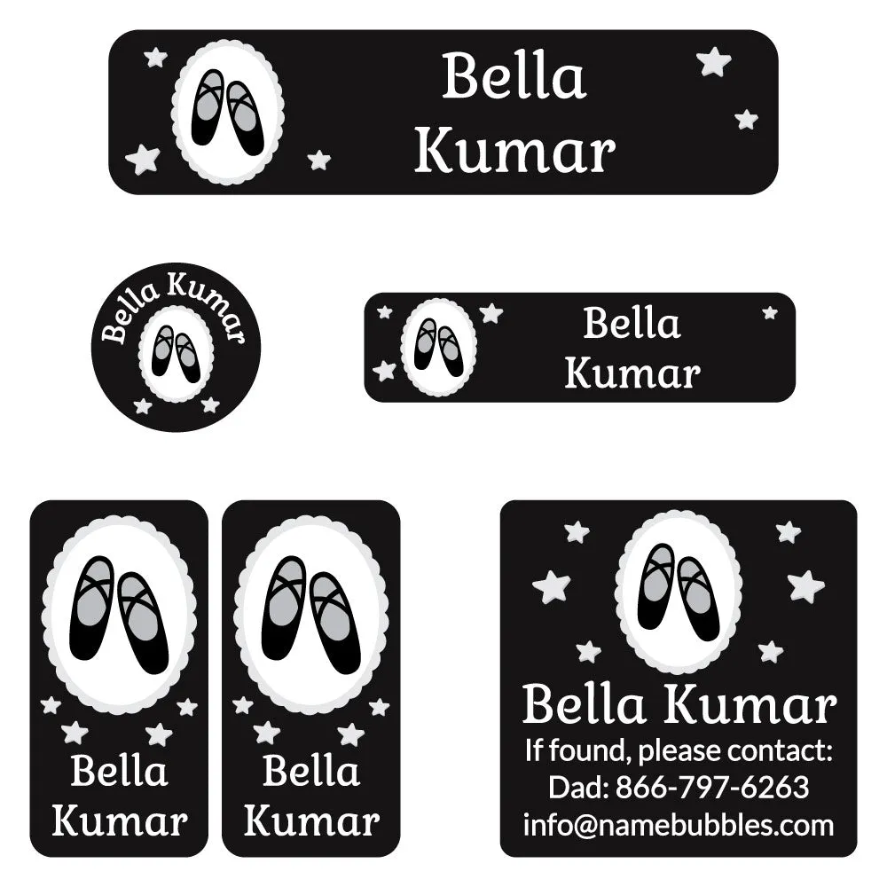 Ballet Camp Labels Pack