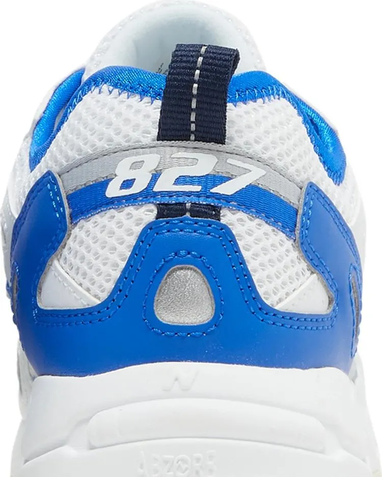 New Balance 827 'White Blue' sneakers, blue