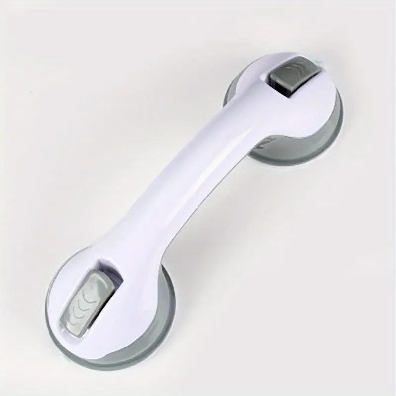 Secure Bathroom Handrail with Suction Cup for Safety and Support