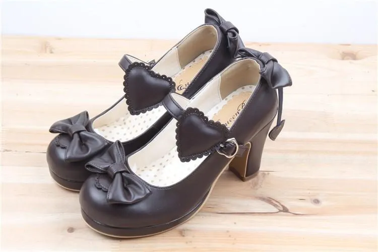 Sweet Heart Lolita Heels