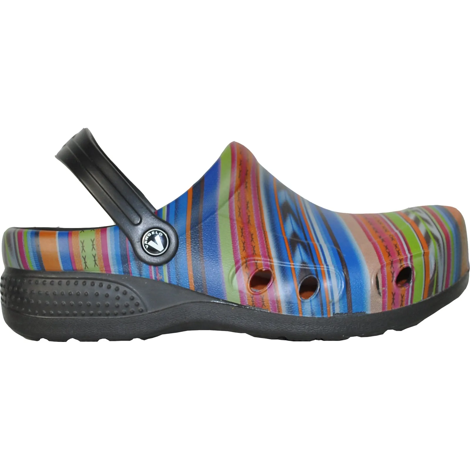 VANGELO Women Slip Resistant Clog RITZ Multi Color-1