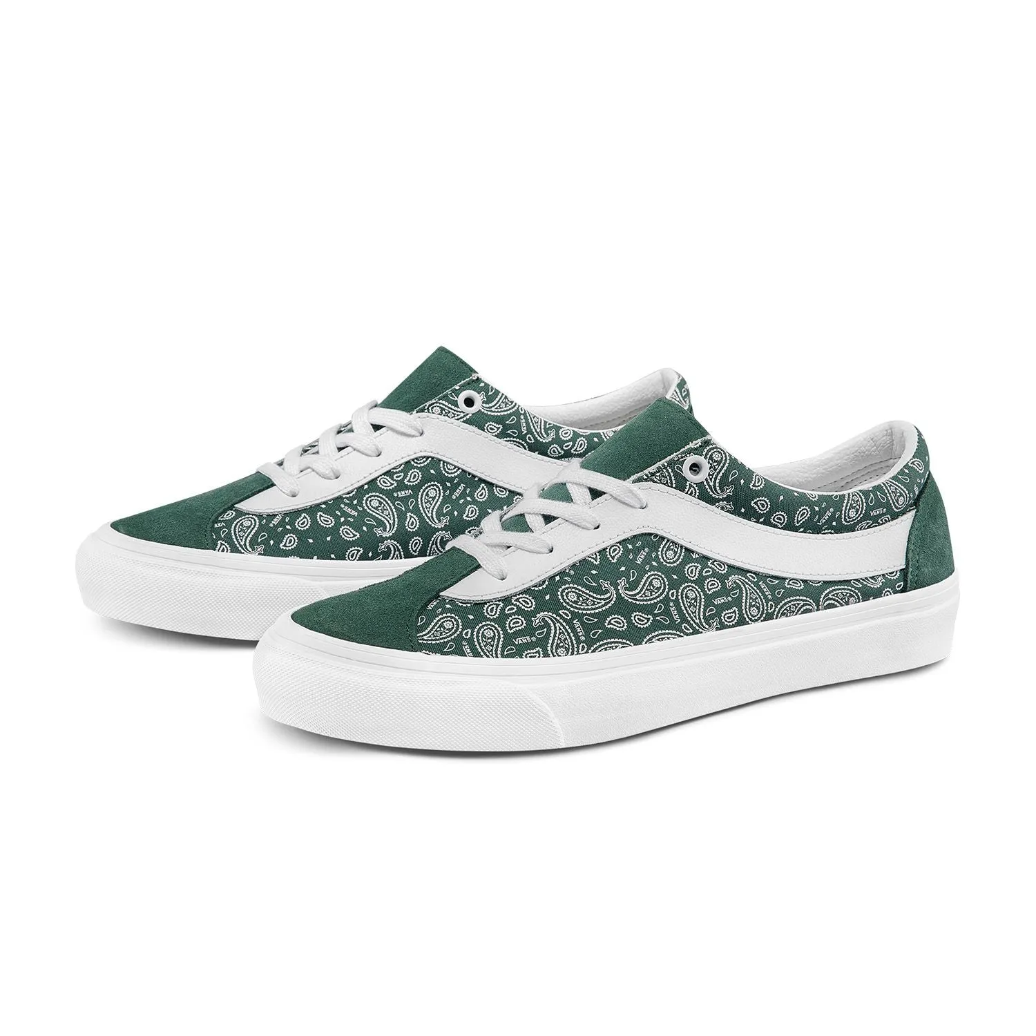 [VN0A5DYA8GR] Bold Ni 'Bandana - Jungle Green Unisex Sneakers