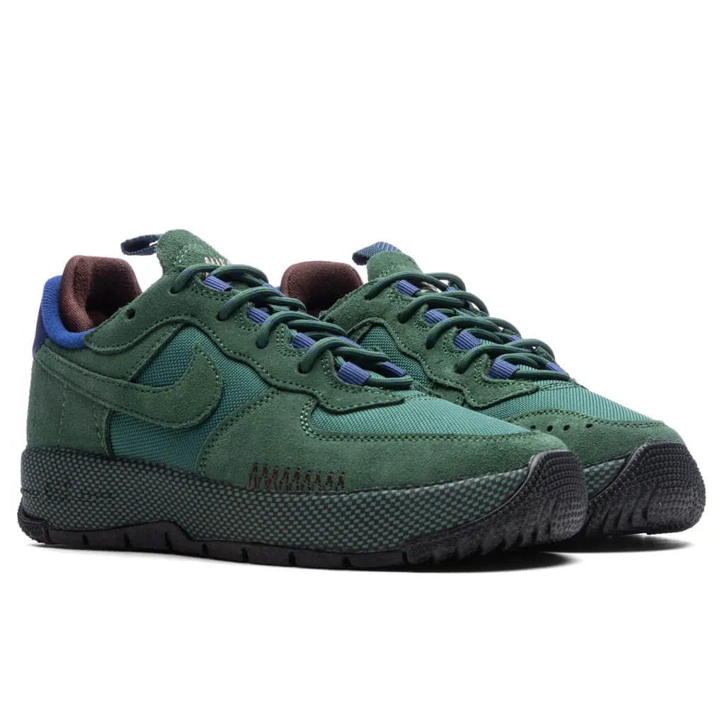 Women's Air Force 1 Wild 'Fir' - Fir/Earth/Deep Royal Blue