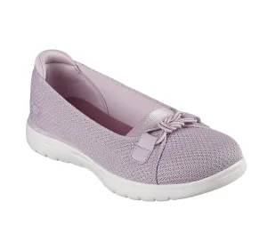 Womens Skechers On The Go Flex Peony Lavender Walking Shoes